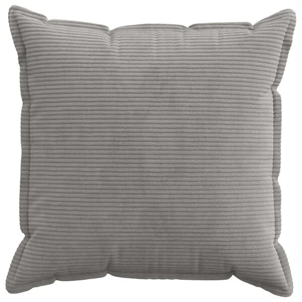 vidaXL Housse de coussin 2 pc HOUTEN Gris clair 70 x 70 cm