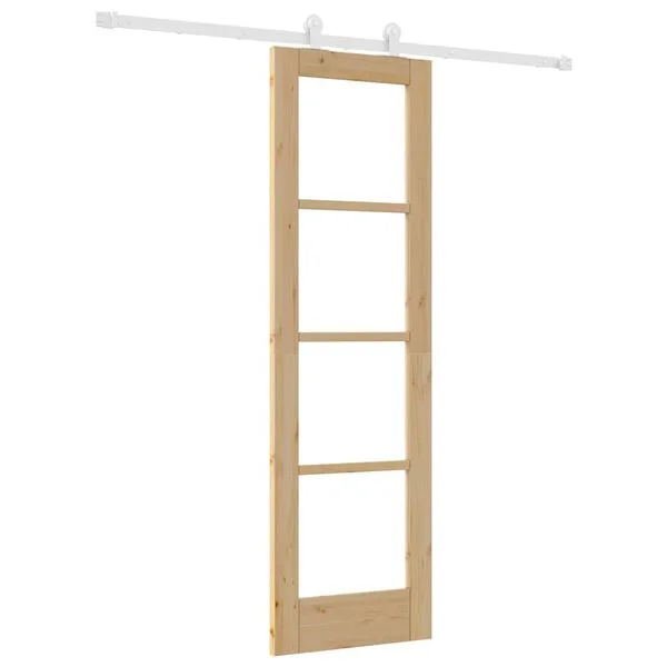 vidaXL Porte coulissante ORKDAL 61 x 198, 5 cm Naturel