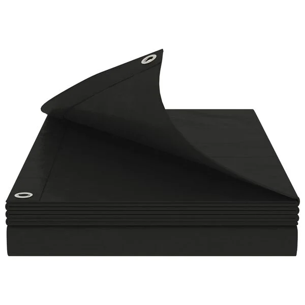 vidaXL Bâche avec œillets Gris anthracite 3 x 5 m 180 gsm PE