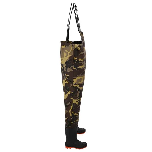 vidaXL Cuissard avec bottes Taille 46 Camouflage
