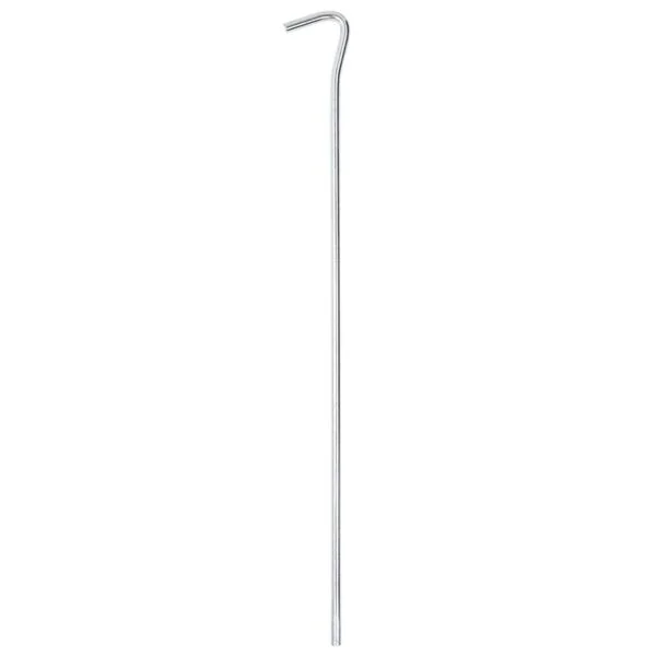 vidaXL Piquets de tente 50 pcs 30 cm Ø5 mm acier galvanisé