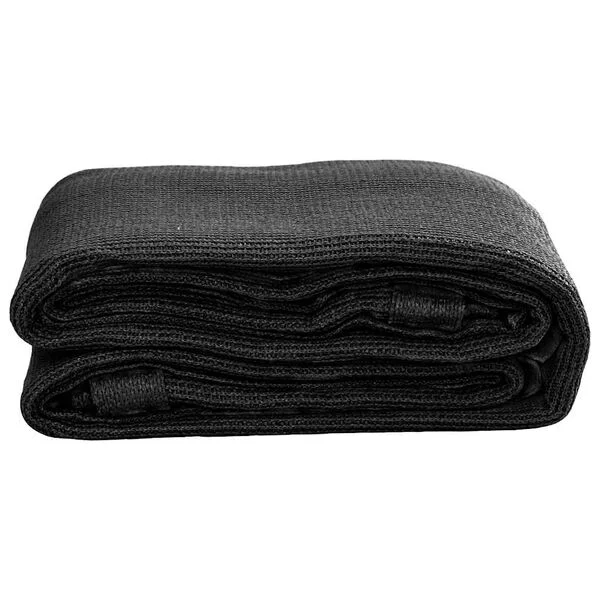 vidaXL Tapis de tente 200x300 cm Noir