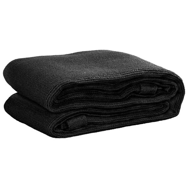 vidaXL Tapis de tente 200x300 cm Noir