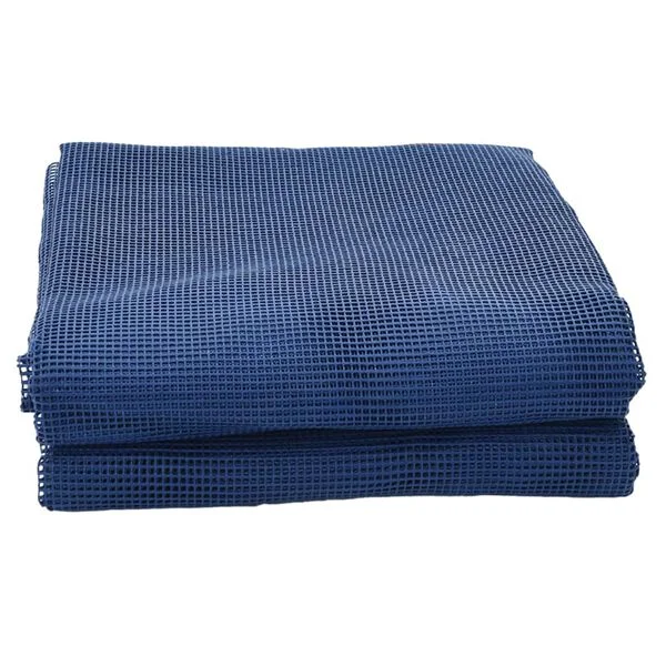 vidaXL Tapis de tente bleu 6x2, 5 m
