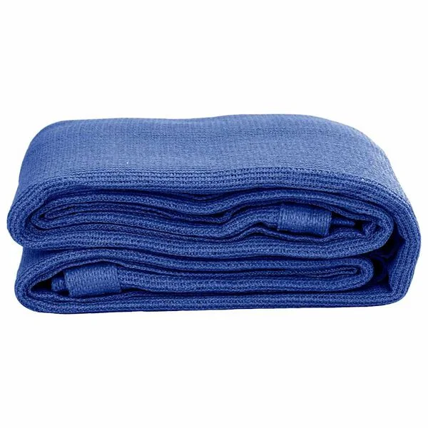 vidaXL Tapis de tente 250x400 cm Bleu
