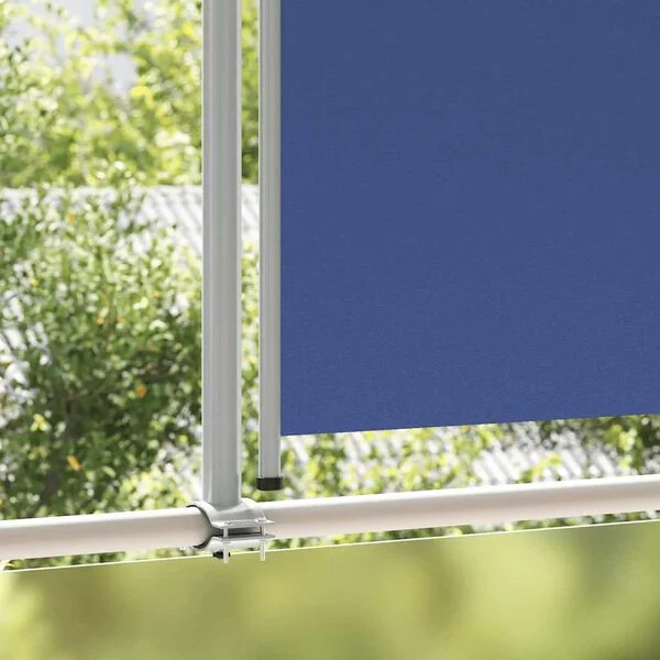vidaXL Auvent latéral rétractable de patio 140 x 300 cm Bleu