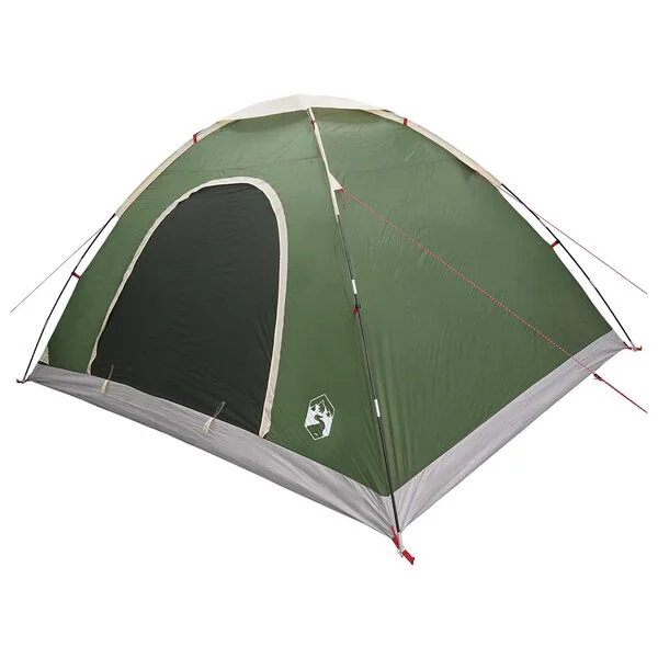 vidaXL Tente de camping 6 personne Vert