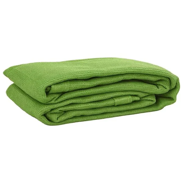 vidaXL Tapis de tente vert clair 300x500 cm PEHD