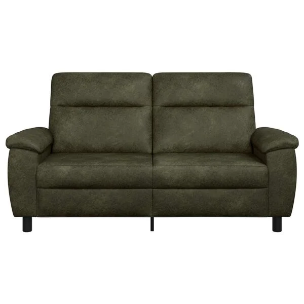 vidaXL Canapé Vert armée 178 x 90 x 95 cm Simili daim