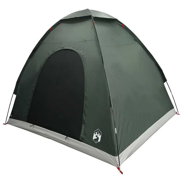 vidaXL Tente de camping 2 personne Vert armée