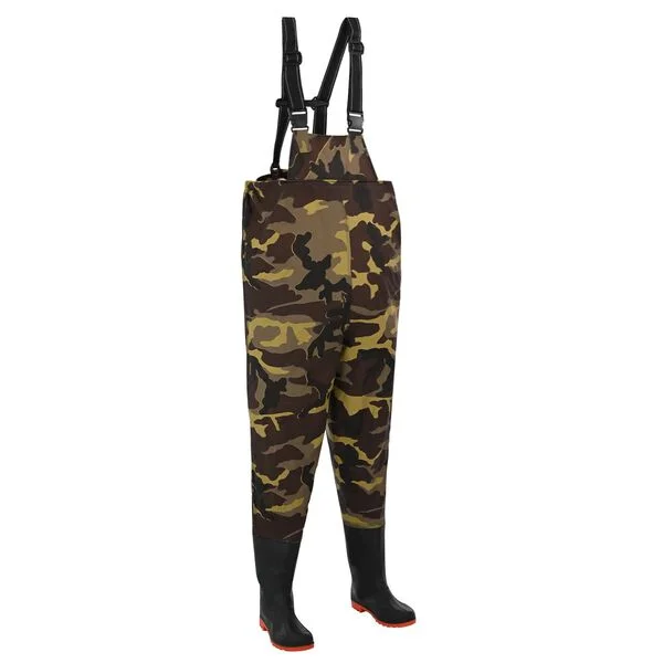 vidaXL Cuissard avec bottes Taille 46 Camouflage