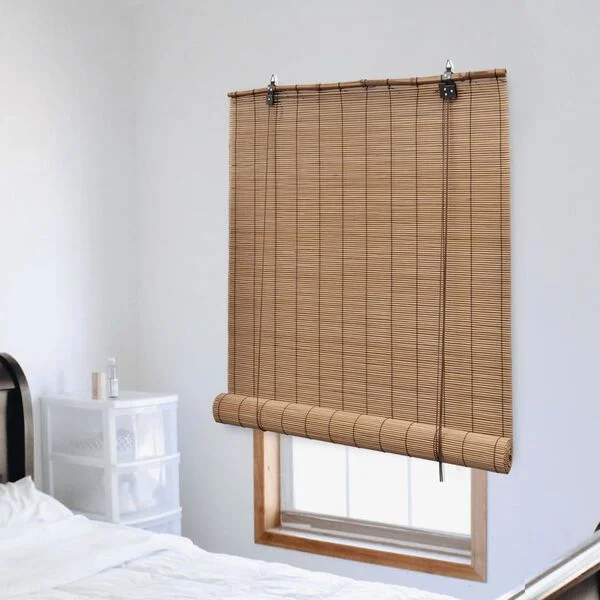 vidaXL Store roulant en bambou 150x160 cm Marron
