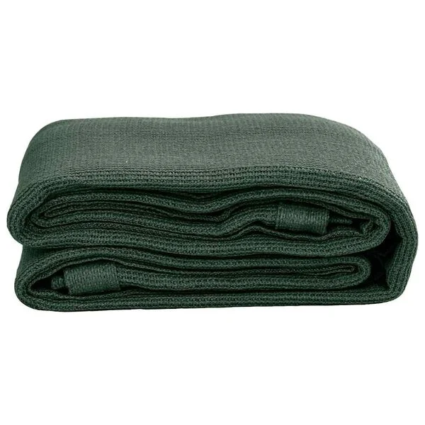 vidaXL Tapis de tente 200x200 cm Vert foncé
