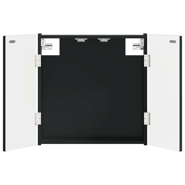 vidaXL Cabinet pour cible ARNHEM Noir 52, 5 x 10, 5 x 53, 5 cm