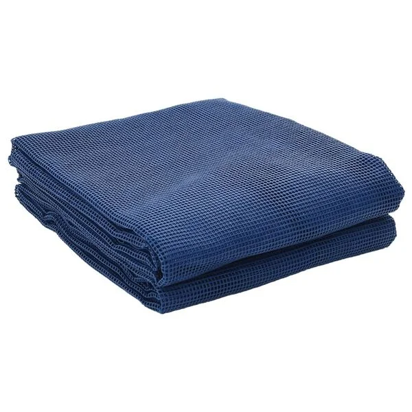 vidaXL Tapis de tente bleu 6x2, 5 m