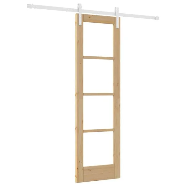 vidaXL Porte coulissante ORKDAL Naturel 61 x 198, 5 cm