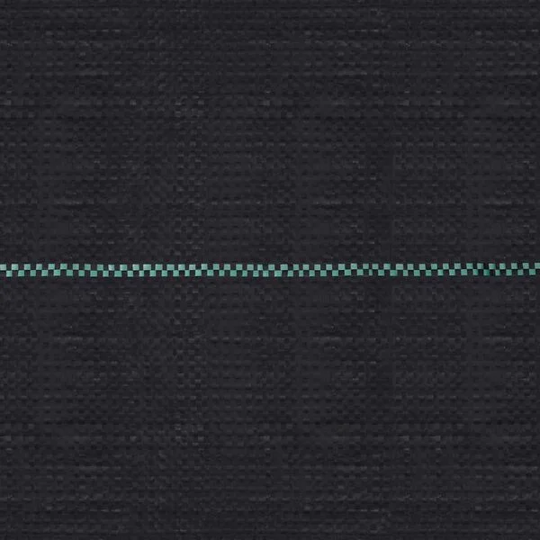 vidaXL Toile de paillage Noir 1x25 m PP