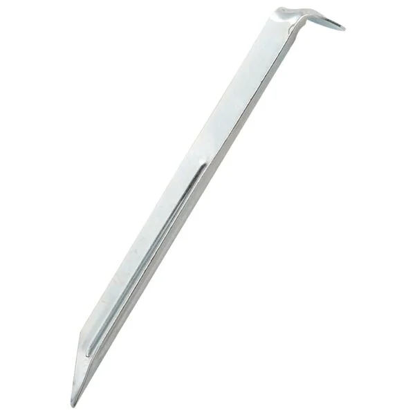 vidaXL Piquets de tente 24 pcs 17 cm Ø20 mm acier galvanisé